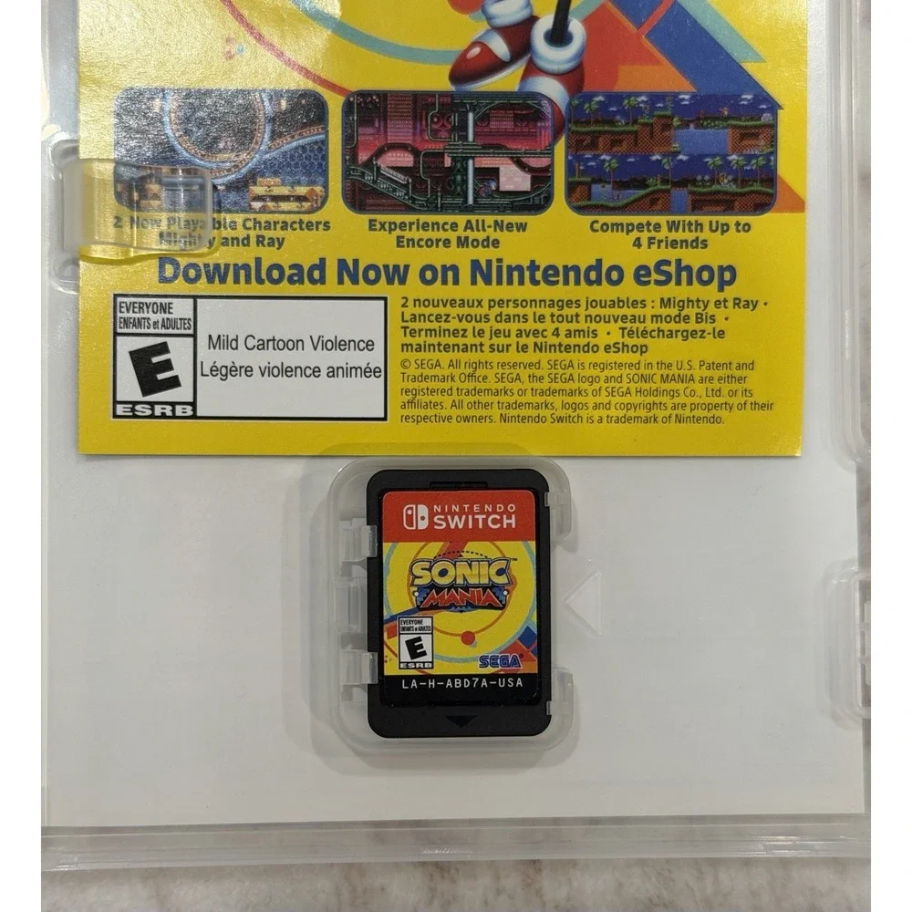 Sonic Mania (Nintendo Switch, 2017)
